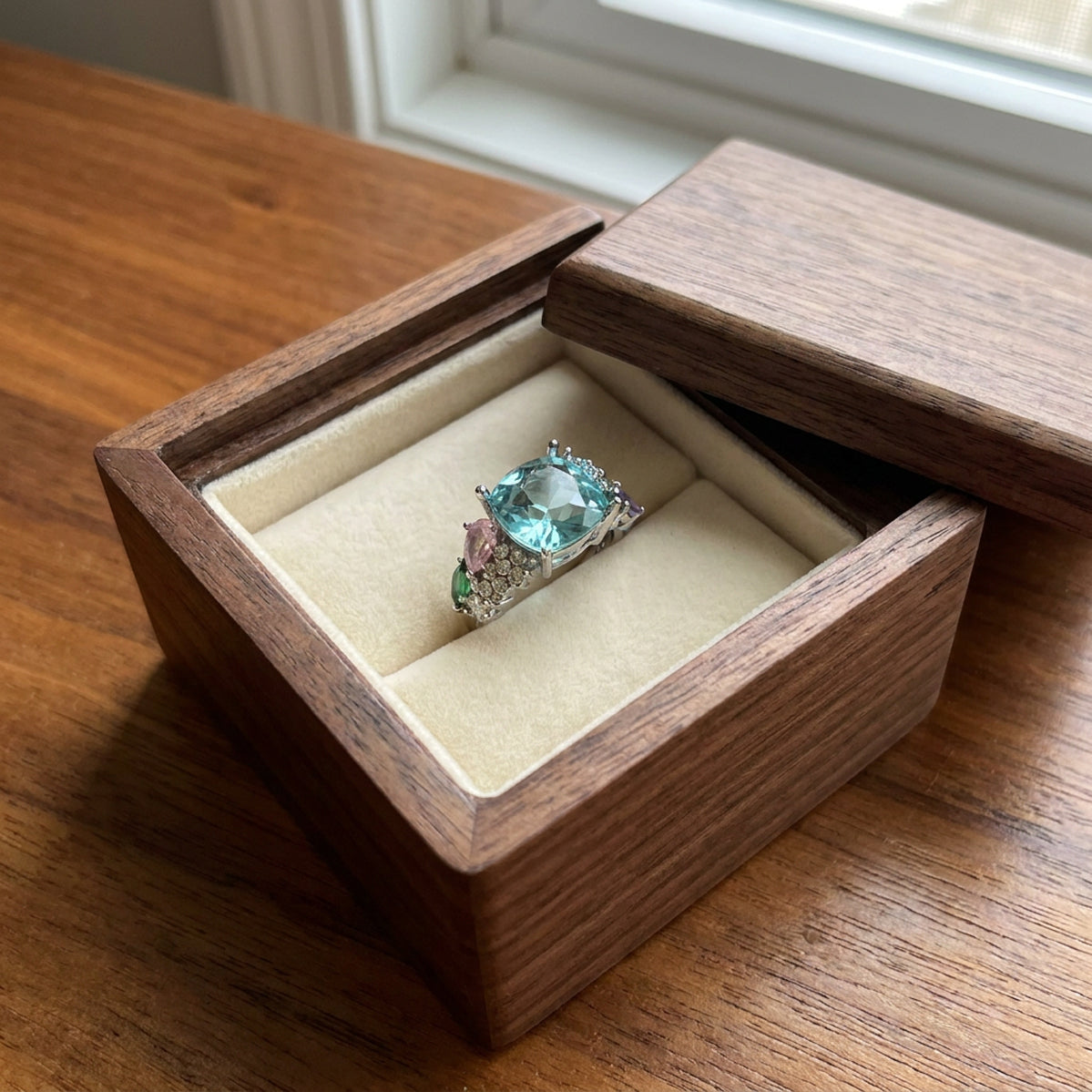 Ocean Crystal Royale Ring