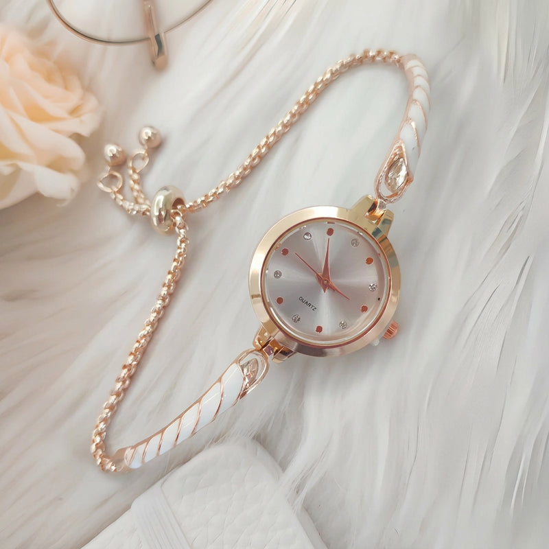 Blush Crystal Grace Watch