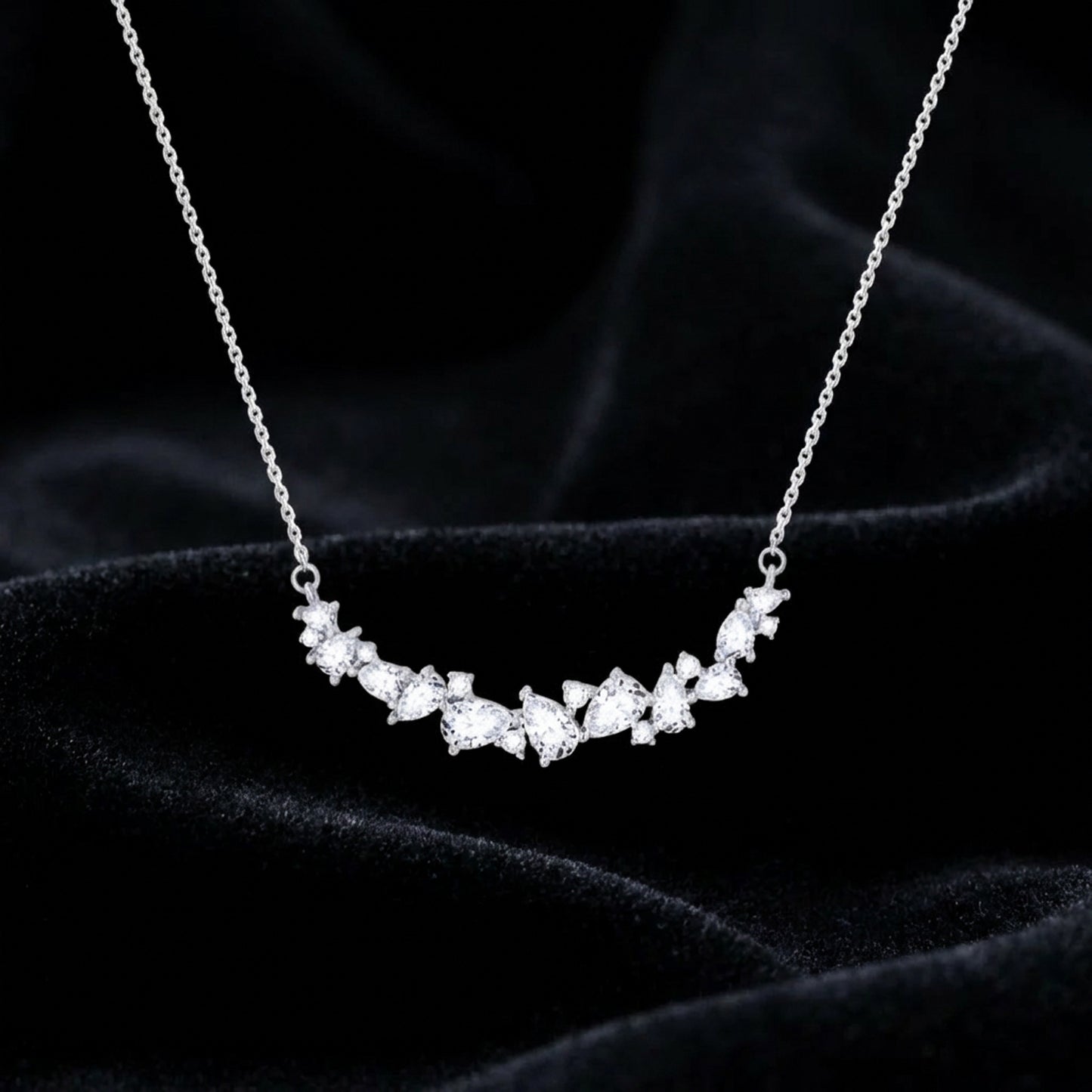 Crystal Vine Elegance Necklace