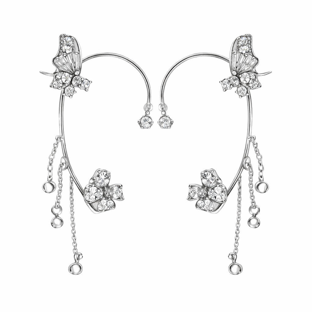 Butterfly Whisper Ear Cuff Earrings