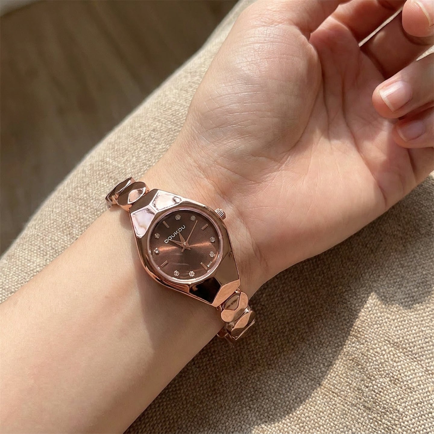 Rose Glamour Luxe Watch