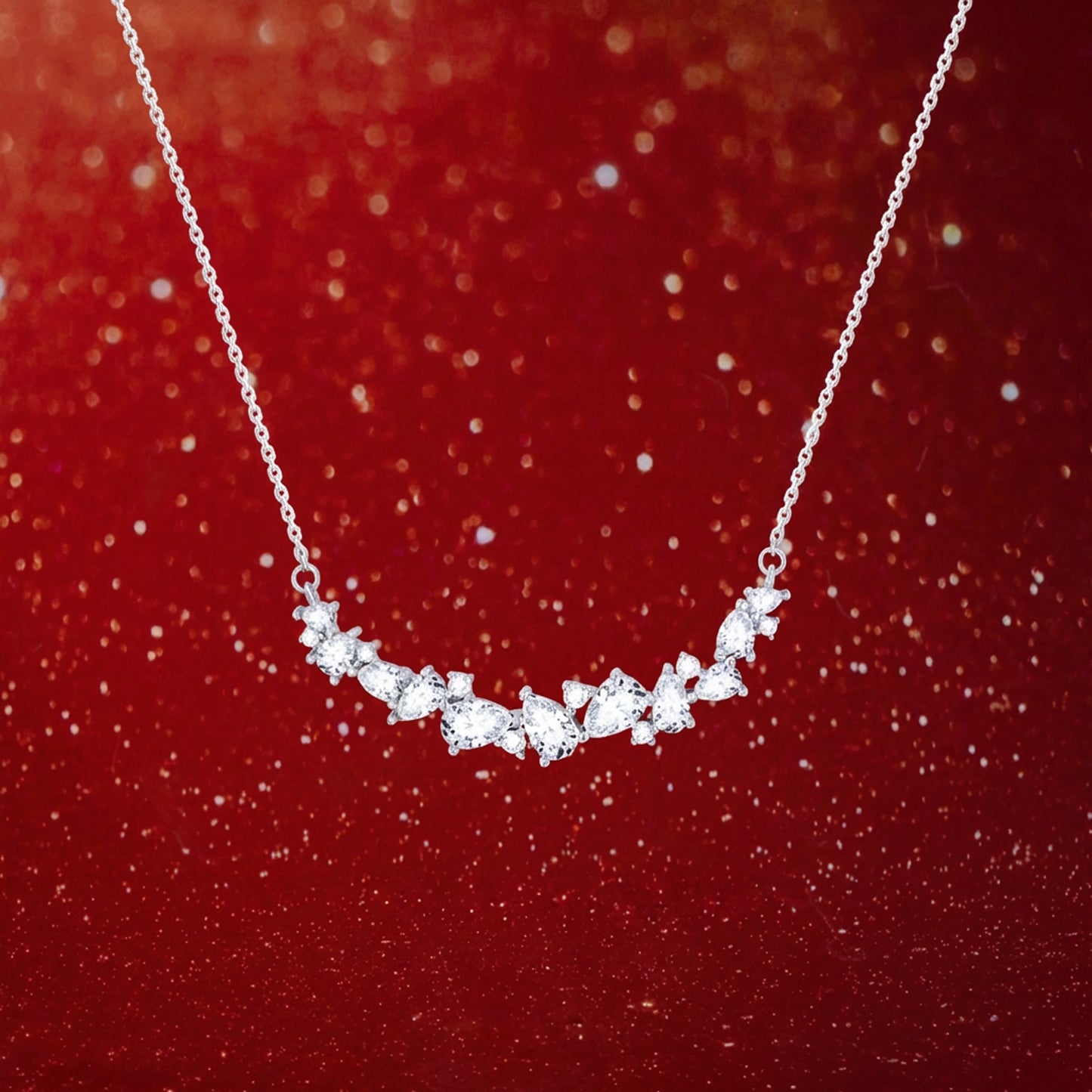 Crystal Vine Elegance Necklace