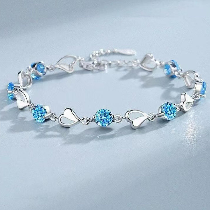 Blue Heart Radiance Bracelet