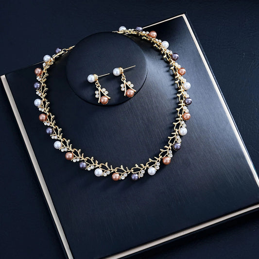 Pearl Vine Jewelry Set