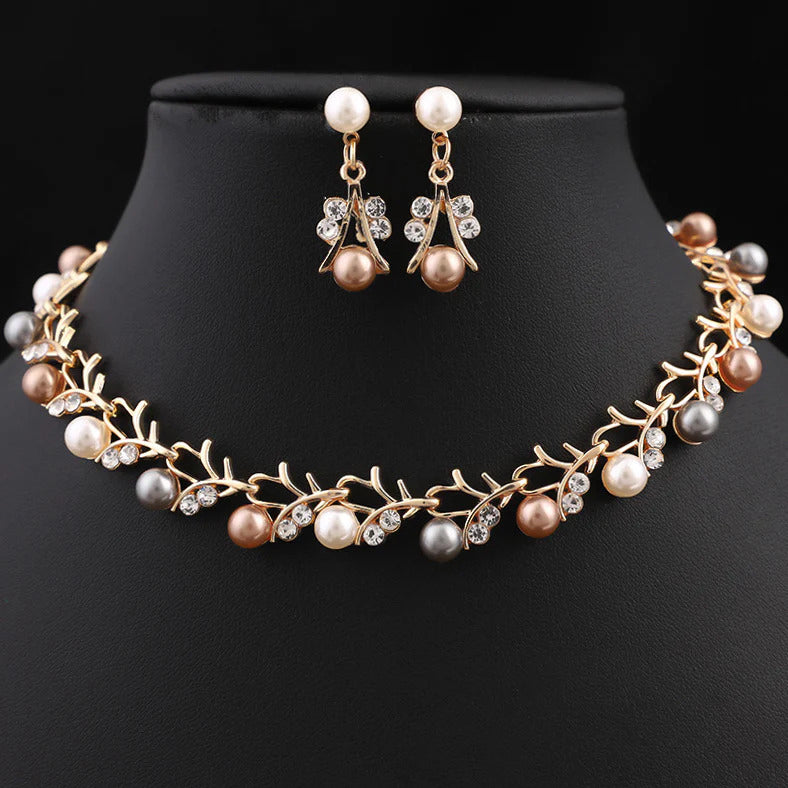 Pearl Vine Jewelry Set