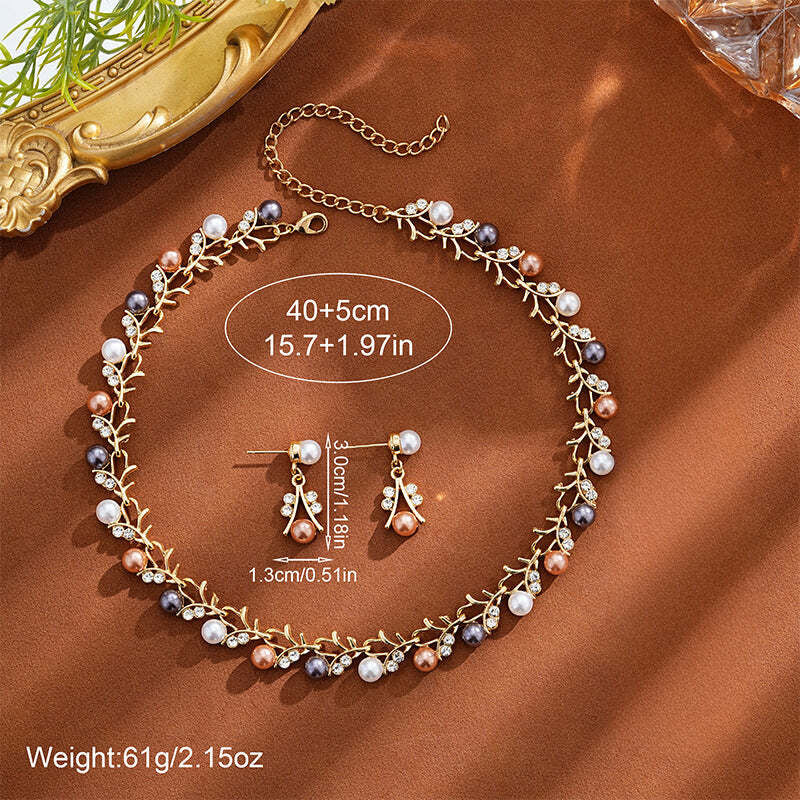 Pearl Vine Jewelry Set