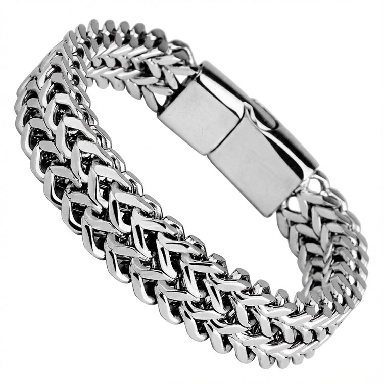 Retro Link Titanium steel Bracelet (fine polished)