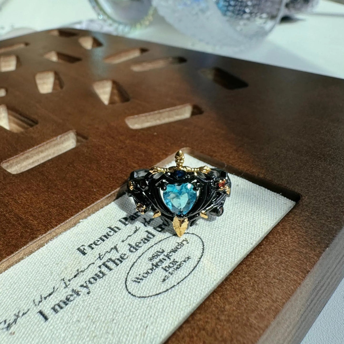 Royal Heart Crest Ring