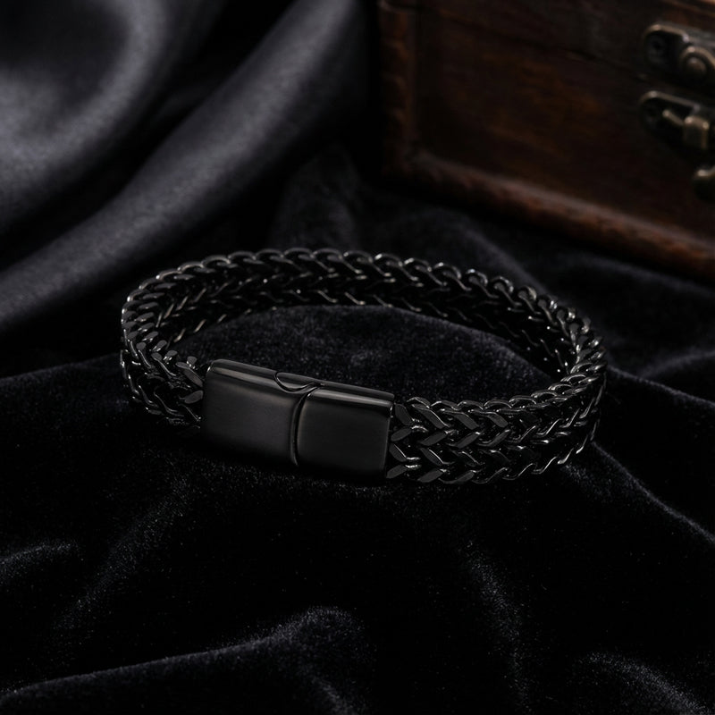 Retro Link Titanium steel Bracelet (fine polished)