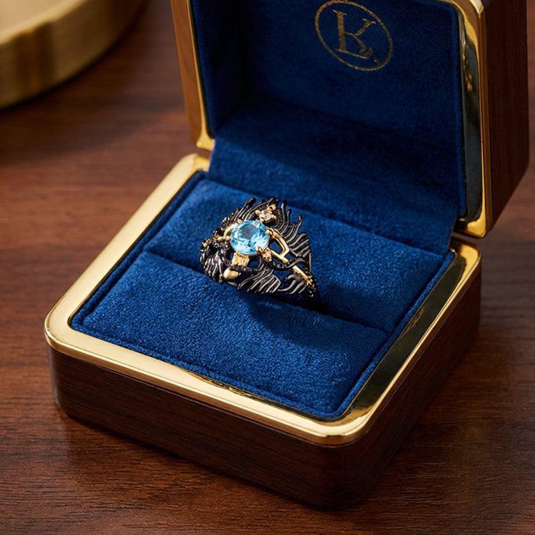 Mystic Flame Statement Ring