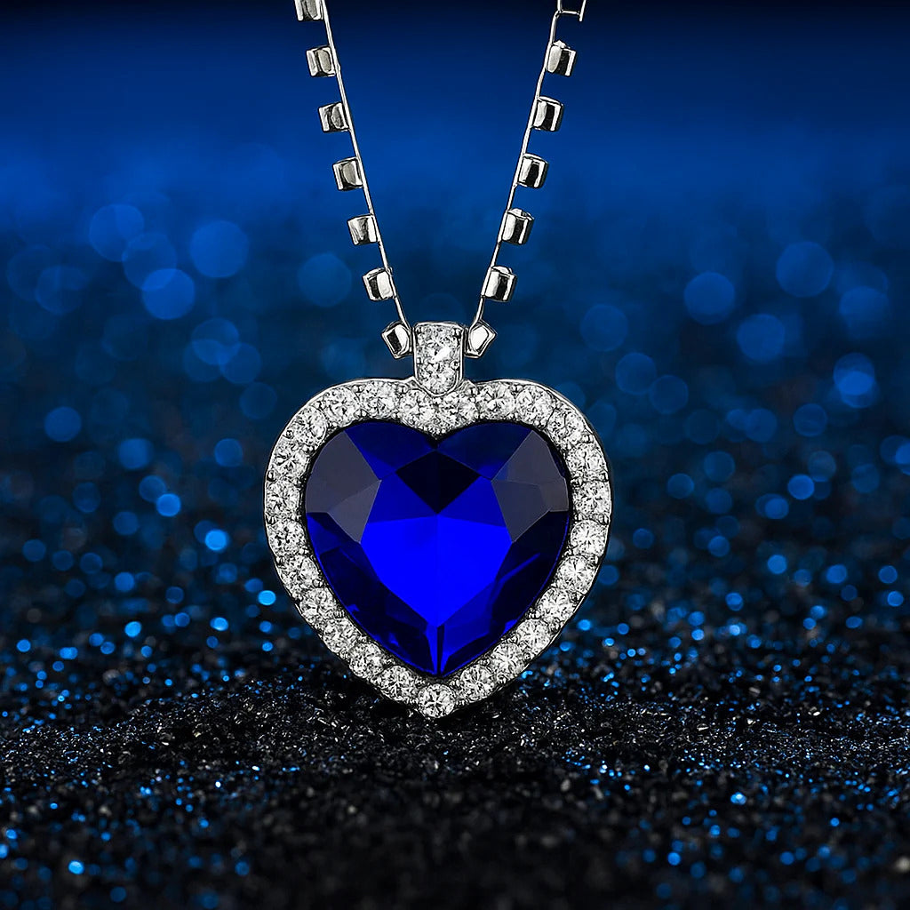 Heart of Eternity Necklace - Titanic Inspired
