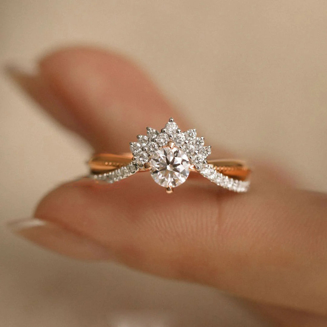 Halo Sparkle Ring