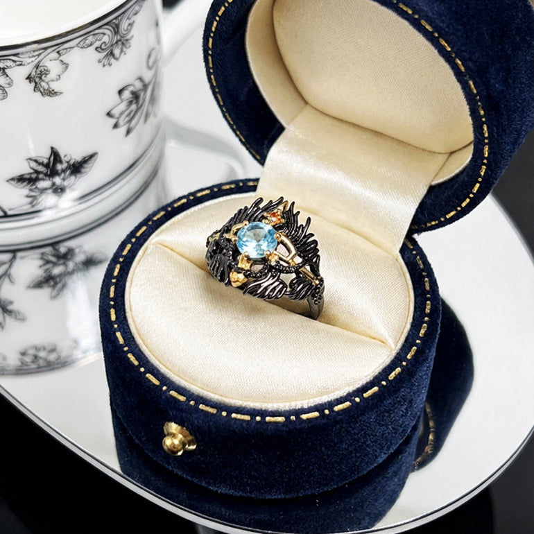 Mystic Flame Statement Ring