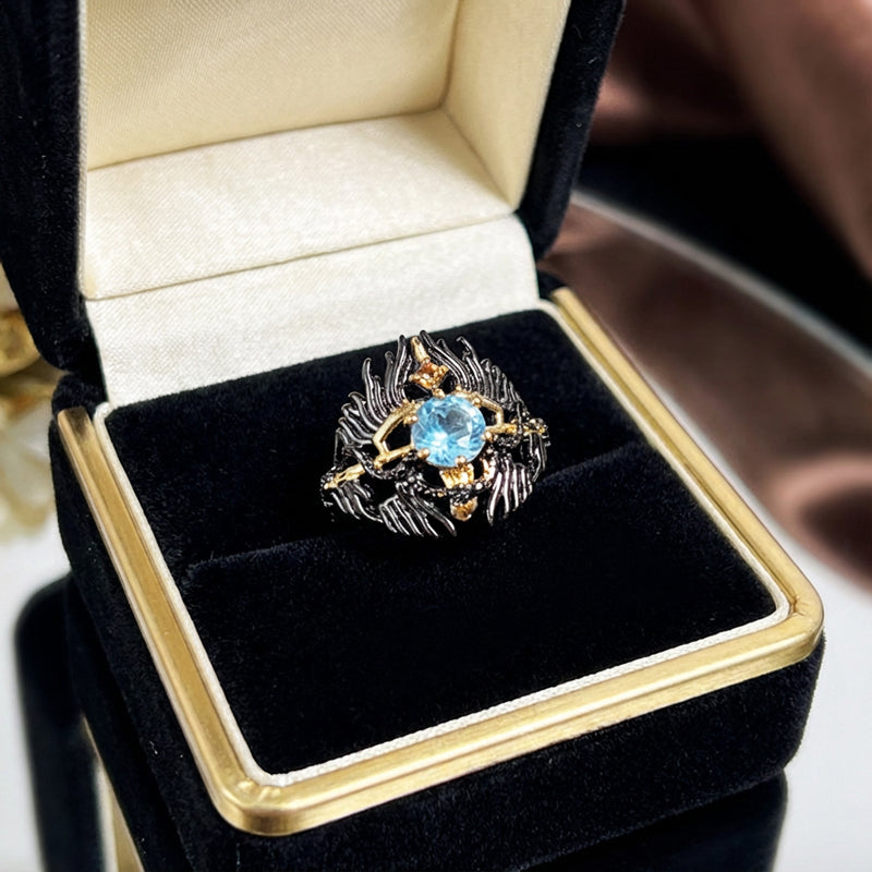 Mystic Flame Statement Ring